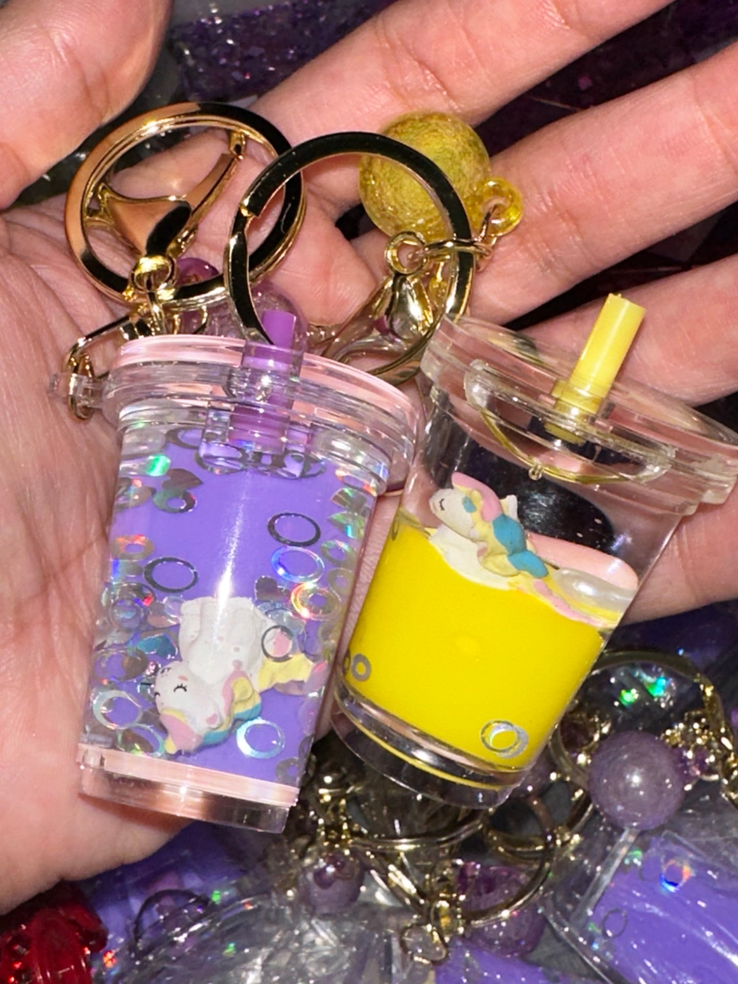 🦄Unicorn Sparkle Keychain🦄