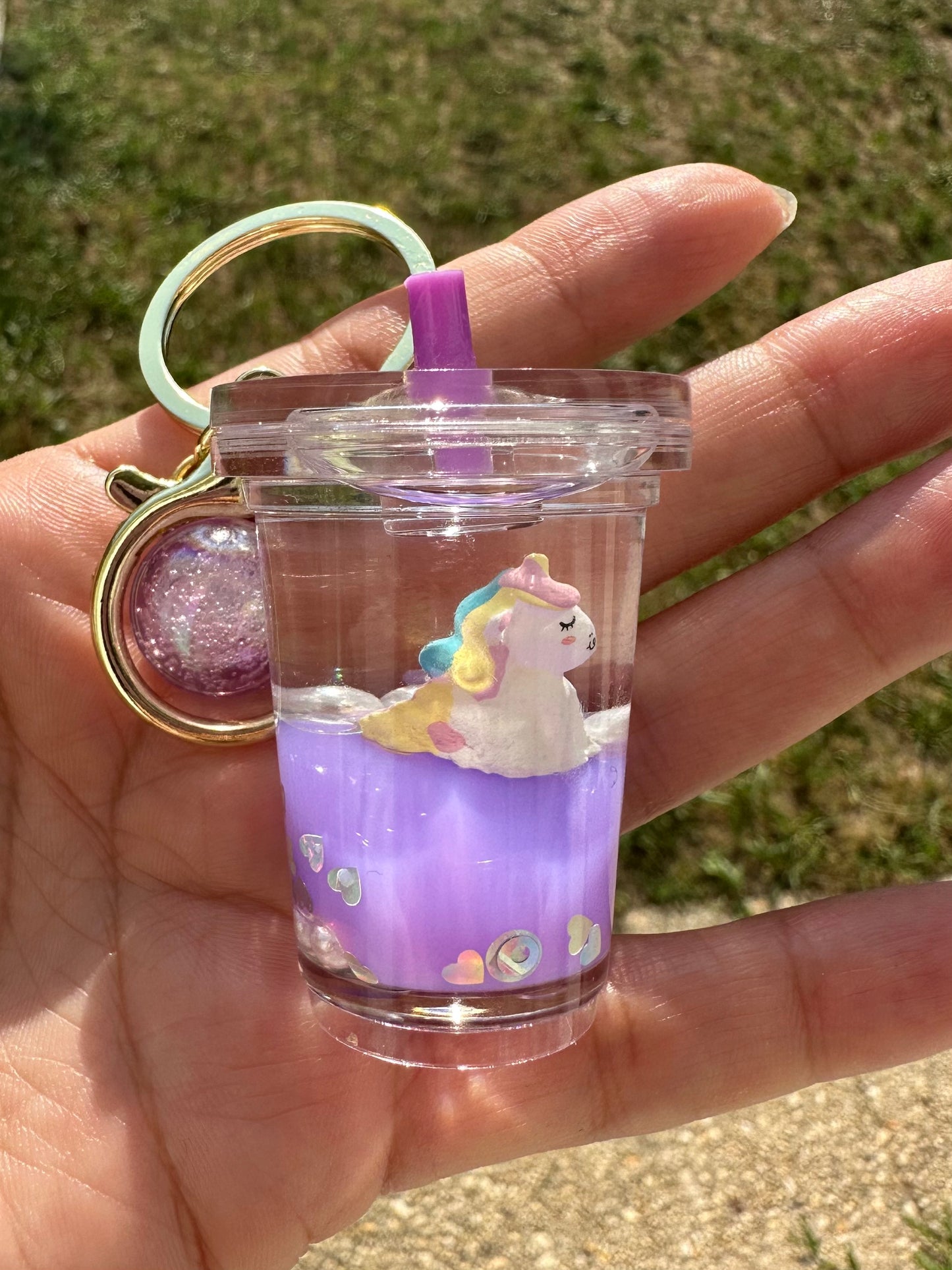 🦄Unicorn Sparkle Keychain🦄